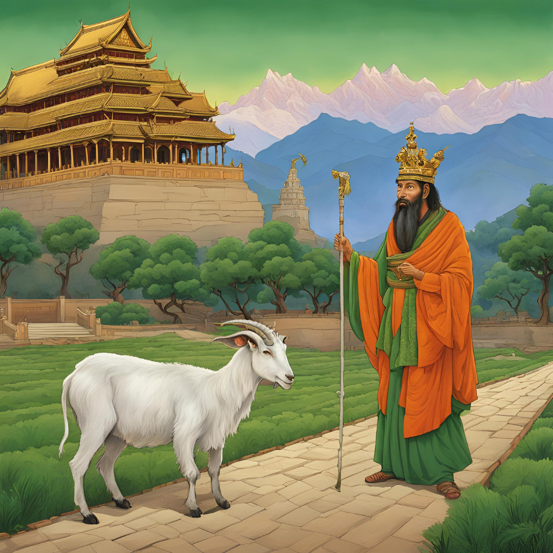 राजा और बकरा